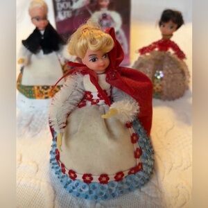 Vintage L’il Missy 3 Beaded Dolls - 3 Premade Dolls 1970s Craft Beads Sequin